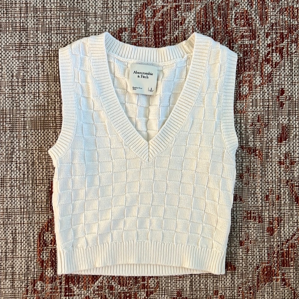 Abercrombie and Fitch Cropped Sweater Tank